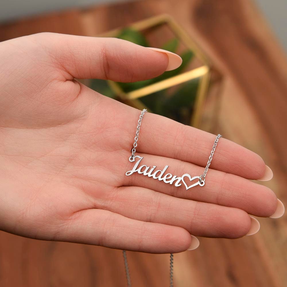 Eternal Love Name Necklace