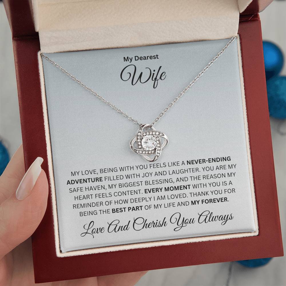 Wife - Every Moment - Love Necklace