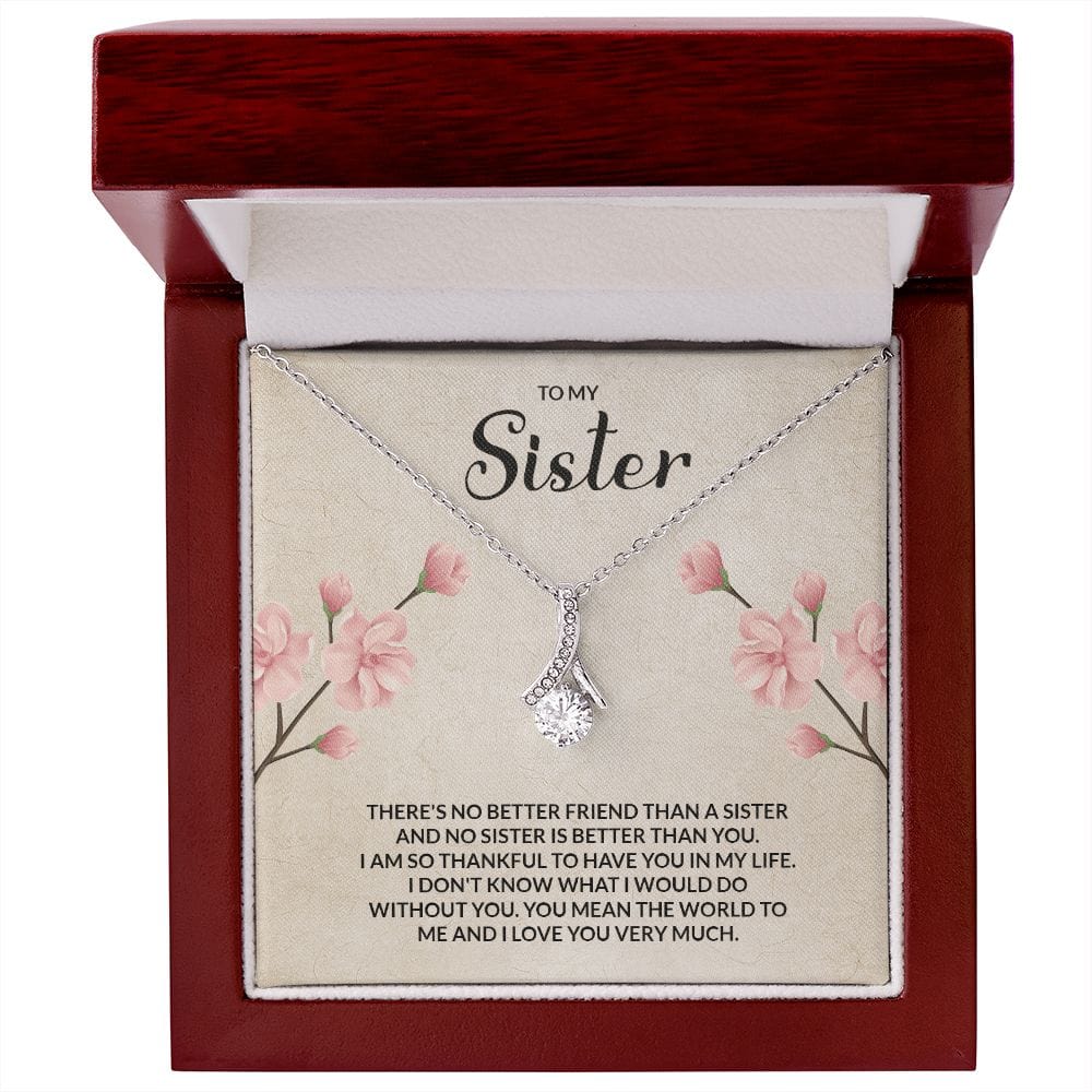 Sister and Brother Gift Sister Necklace Gift Sister Gifts Little Siste –  MoRo Collected